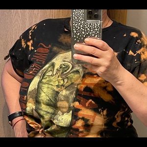 Vintage Metallica Distressed Beached -Dyed Tee XL